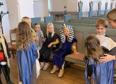 Børn i kirke