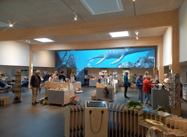 Billede af museet indefra