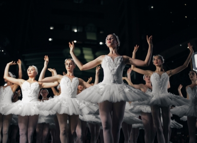 Piger der danser ballet