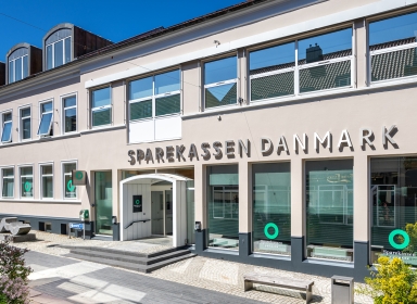 Foto af Sparekassen Danmarks bygning