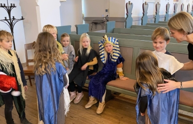 Børn i kirke