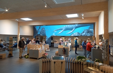 Billede af museet indefra