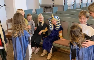 Børn i kirke