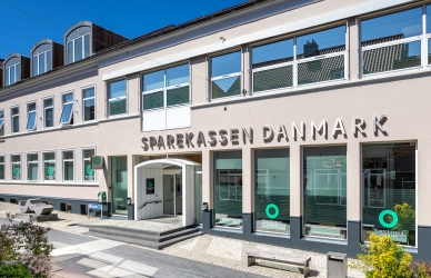 Foto af Sparekassen Danmarks bygning